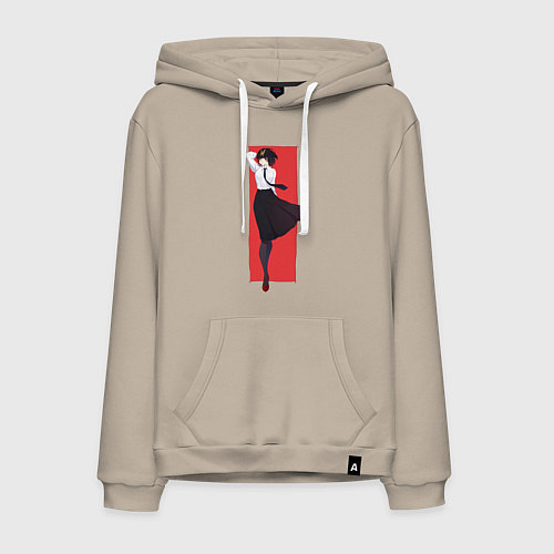 Мужская толстовка-худи Bungou Stray Dogs / Миндальный – фото 1