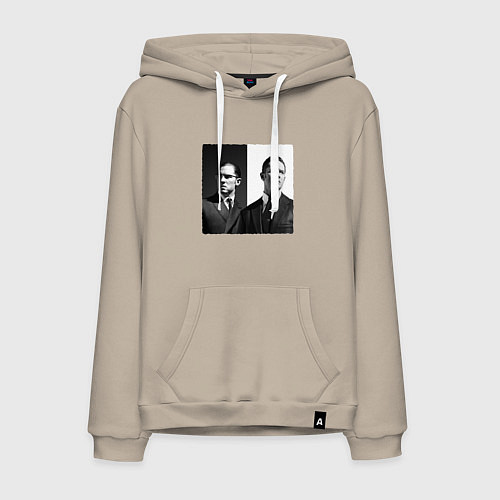 Мужская толстовка-худи Tom hardy / Миндальный – фото 1