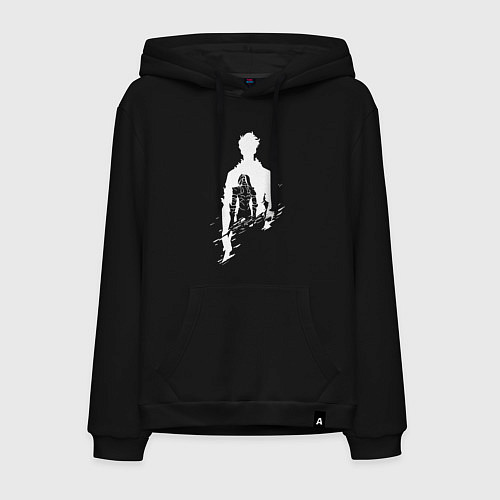 Мужская толстовка-худи СОН ДЖИН ВУ SOLO LEVELING / Черный – фото 1