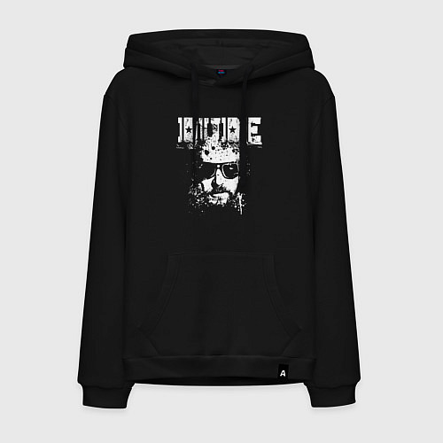 Мужская толстовка-худи Dude / Черный – фото 1