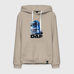 Мужская толстовка-худи Daf Truck