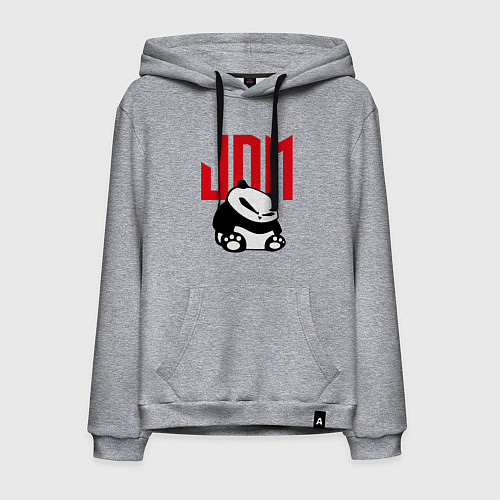 Мужская толстовка-худи JDM Panda Japan Симпатяга / Меланж – фото 1