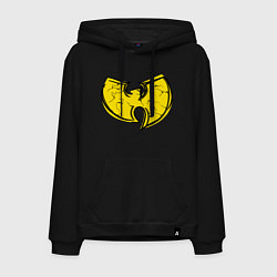 Толстовка-худи хлопковая мужская Style Wu-Tang, цвет: черный