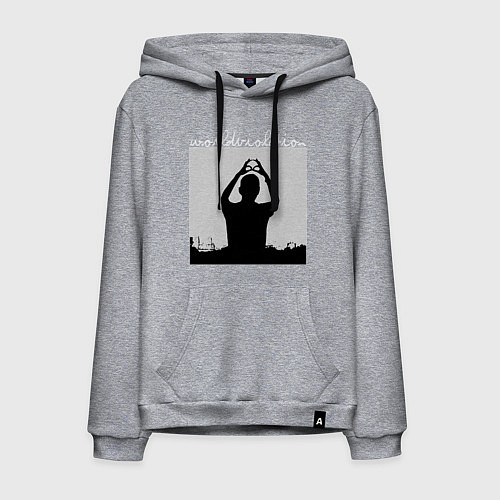 Мужская толстовка-худи World Violation Tour Depeche Mode / Меланж – фото 1