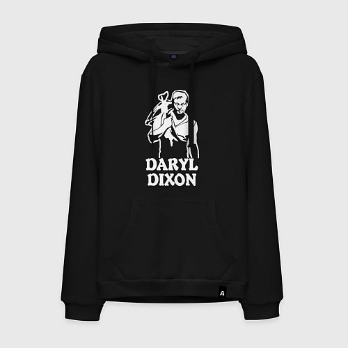 Мужская толстовка-худи Daryl Dixon / Черный – фото 1