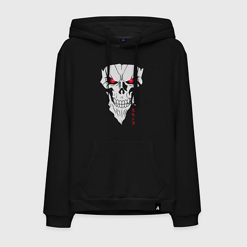 Мужская толстовка-худи Момонга Оверлорд / Черный – фото 1