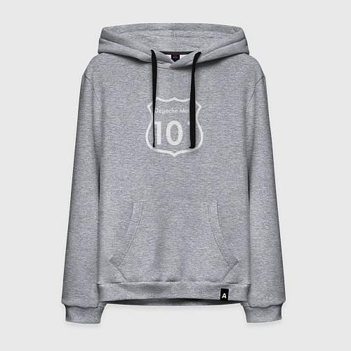 Мужская толстовка-худи Depeche Mode - 101 / Меланж – фото 1