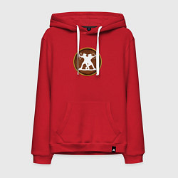 Толстовка-худи хлопковая мужская Скифия Rome: Total War Alexander, цвет: красный