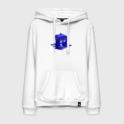 Мужская толстовка-худи Tardis ink