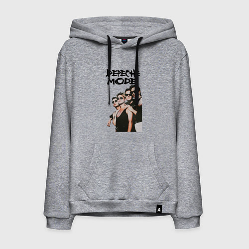 Мужская толстовка-худи Depeche Mode Violator 3 / Меланж – фото 1