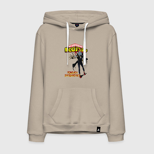 Мужская толстовка-худи Моя геройская академия злодей Томура Шигараки / Миндальный – фото 1