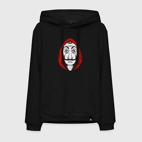 Мужская толстовка-худи Money heist / Черный – фото 1