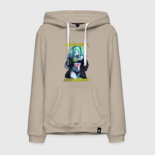 Мужская толстовка-худи Edge runners - rebecca / Миндальный – фото 1