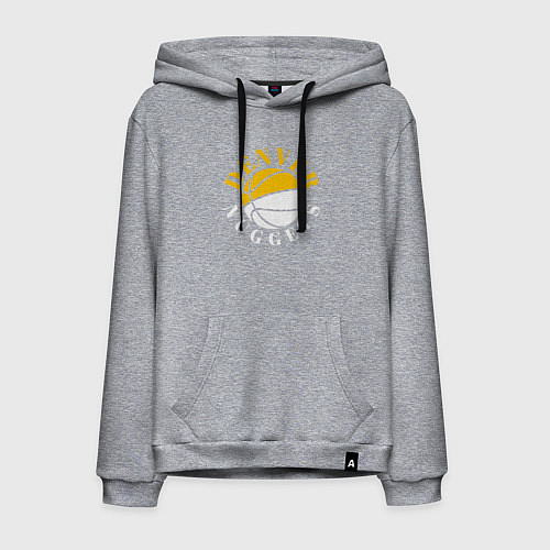 Мужская толстовка-худи Denver Nuggets sport / Меланж – фото 1