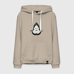Мужская толстовка-худи Cartoon penguin character
