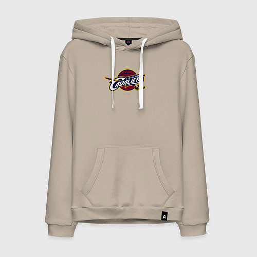 Мужская толстовка-худи Cleveland Cavaliers / Миндальный – фото 1