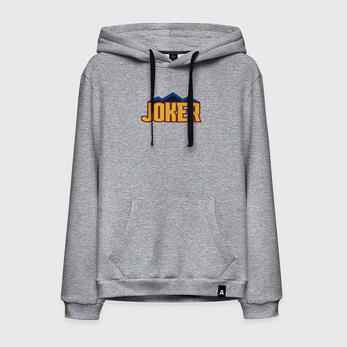 Мужская толстовка-худи Nuggets Joker / Меланж – фото 1