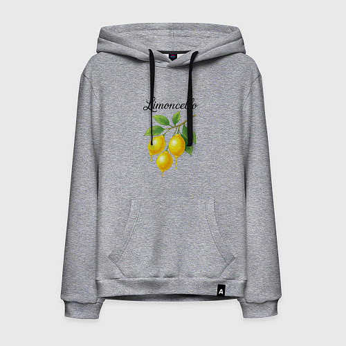 Мужская толстовка-худи Limoncello / Меланж – фото 1