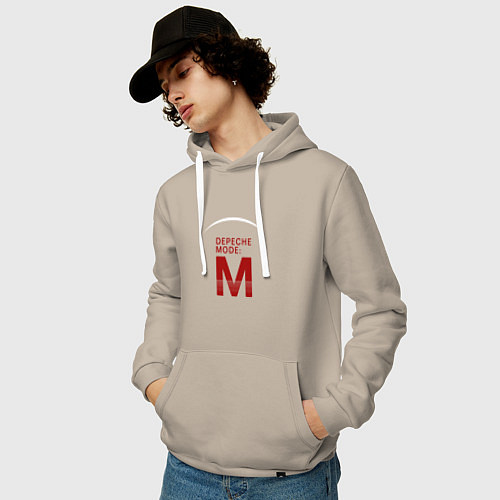 Мужская толстовка-худи Depeche Mode - M / Миндальный – фото 3