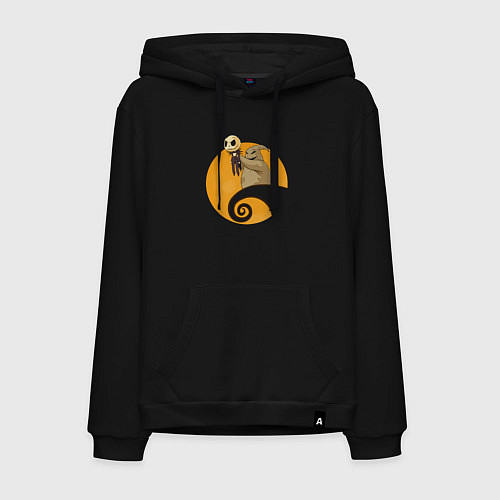 Мужская толстовка-худи Король хэллоуина / Черный – фото 1