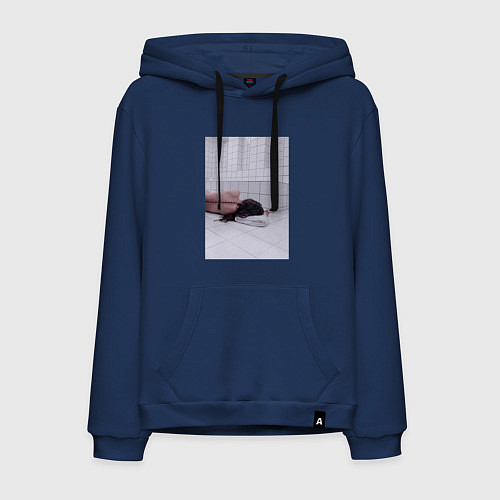 Мужская толстовка-худи Субстанция / Тёмно-синий – фото 1