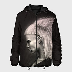 Куртка с капюшоном мужская Die Antwoord GIrl, цвет: 3D-черный