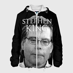 Куртка с капюшоном мужская Стивен Кинг - Король ужасов, цвет: 3D-белый