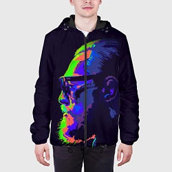 Куртка с капюшоном мужская McGregor Neon, цвет: 3D-черный — фото 2