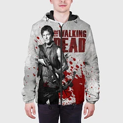 Куртка с капюшоном мужская Walking Dead: Deryl Dixon, цвет: 3D-черный — фото 2