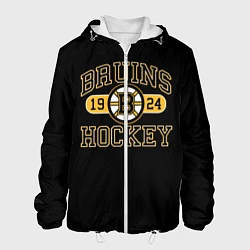 Куртка с капюшоном мужская Boston Bruins: Est.1924, цвет: 3D-белый