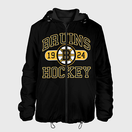 Мужская куртка Boston Bruins: Est.1924 / 3D-Черный – фото 1