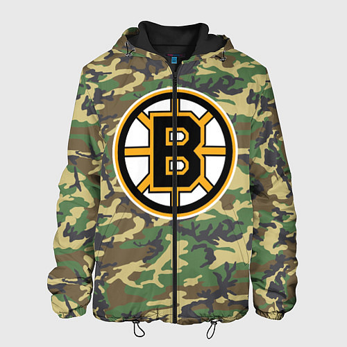 Мужская куртка Bruins Camouflage / 3D-Черный – фото 1
