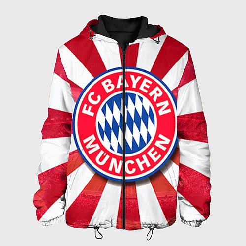 Мужская куртка FC Bayern / 3D-Черный – фото 1