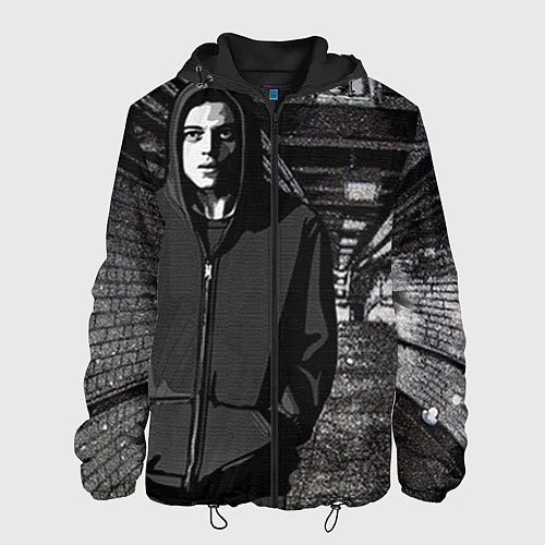 Мужская куртка Эллиот в подземке / 3D-Черный – фото 1