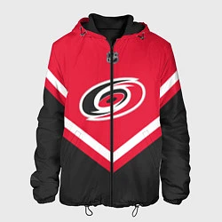 Куртка с капюшоном мужская NHL: Carolina Hurricanes, цвет: 3D-черный