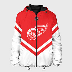 Куртка с капюшоном мужская NHL: Detroit Red Wings, цвет: 3D-черный