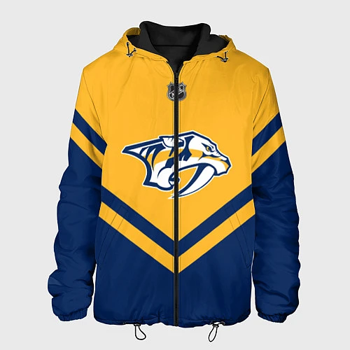 Мужская куртка NHL: Nashville Predators / 3D-Черный – фото 1