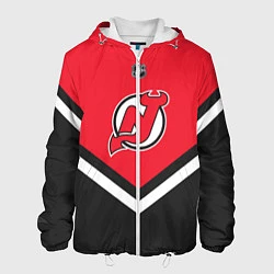 Куртка с капюшоном мужская NHL: New Jersey Devils, цвет: 3D-белый
