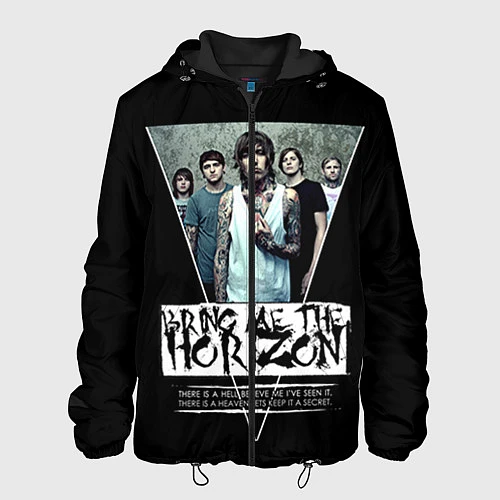 Мужская куртка Bring Me The Horizon / 3D-Черный – фото 1