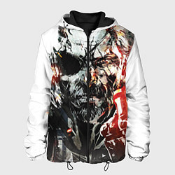 Куртка с капюшоном мужская Metal gear solid 5, цвет: 3D-черный