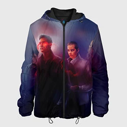Куртка с капюшоном мужская Teen Wolves, цвет: 3D-черный