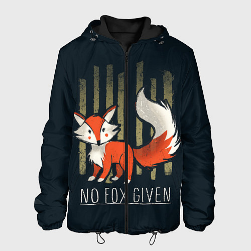 Мужская куртка No Fox Given / 3D-Черный – фото 1
