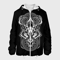 Куртка с капюшоном мужская Dark Deer, цвет: 3D-белый
