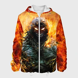 Мужская куртка Disturbed: Monster Flame