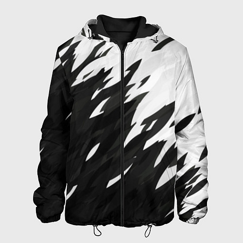 Мужская куртка Black & white / 3D-Черный – фото 1