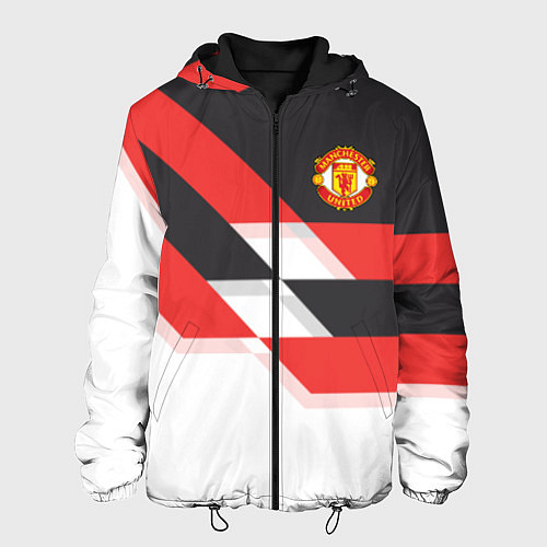Мужская куртка Manchester United: Stipe / 3D-Черный – фото 1