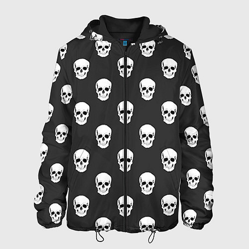 Мужская куртка BFMV: Skulls / 3D-Черный – фото 1