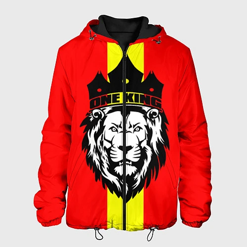 Мужская куртка One Lion King / 3D-Черный – фото 1