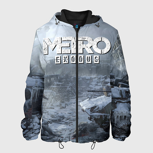 Мужская куртка Metro Exodus: Cold Winter / 3D-Черный – фото 1