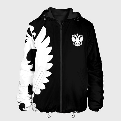 Мужская куртка Russia - Black collection / 3D-Черный – фото 1